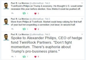 CNN Money, Alex Philips. Paul La Monica, Twitter, media, news